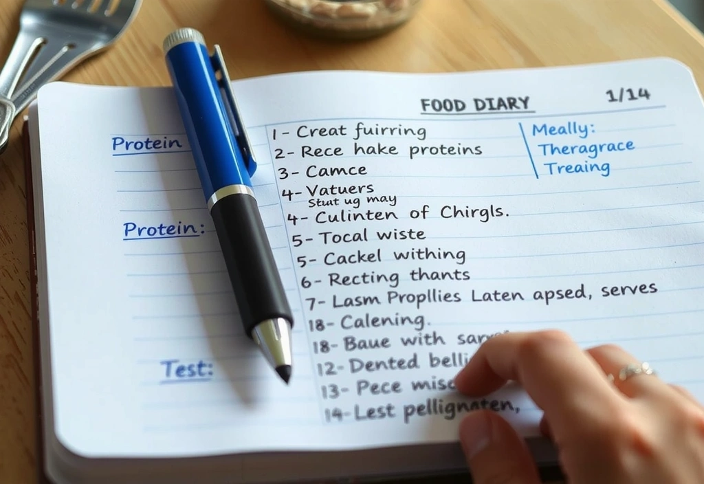 Detail stránky z osobního deníku